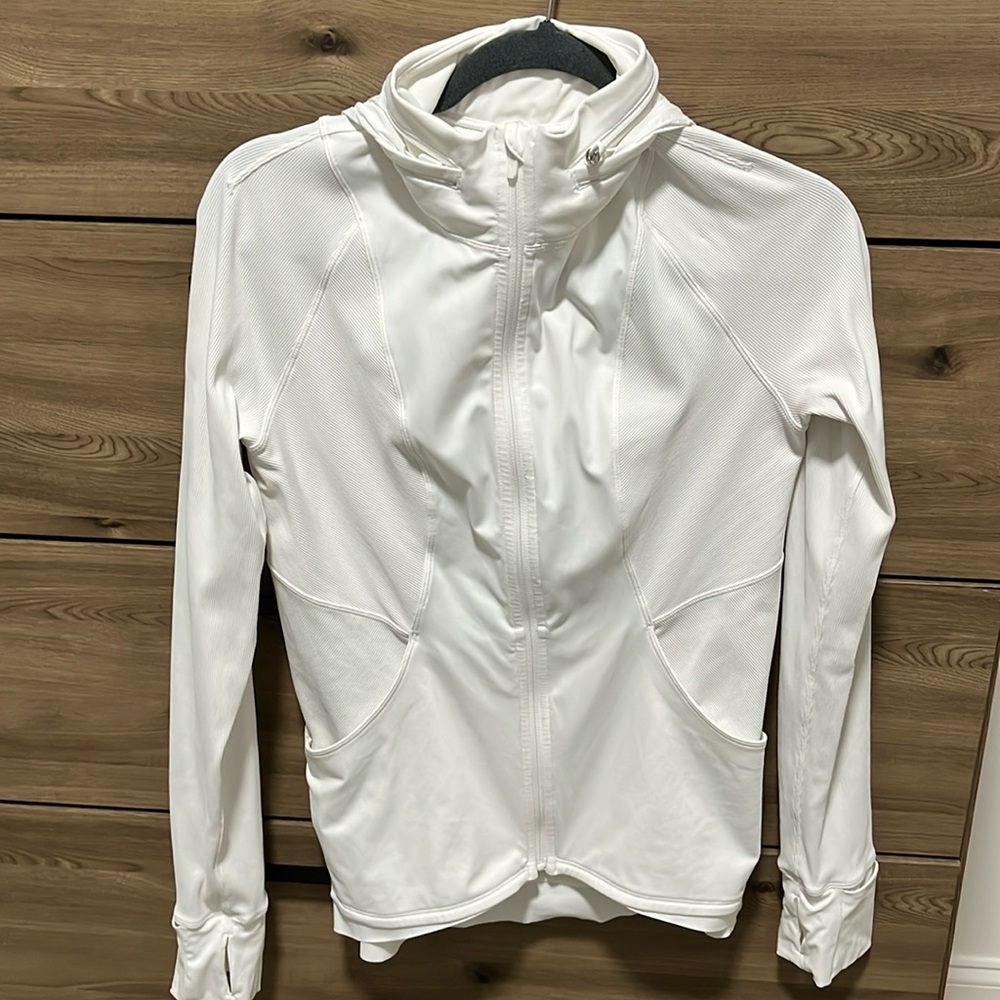 Lululemon Running Jacket 10 White